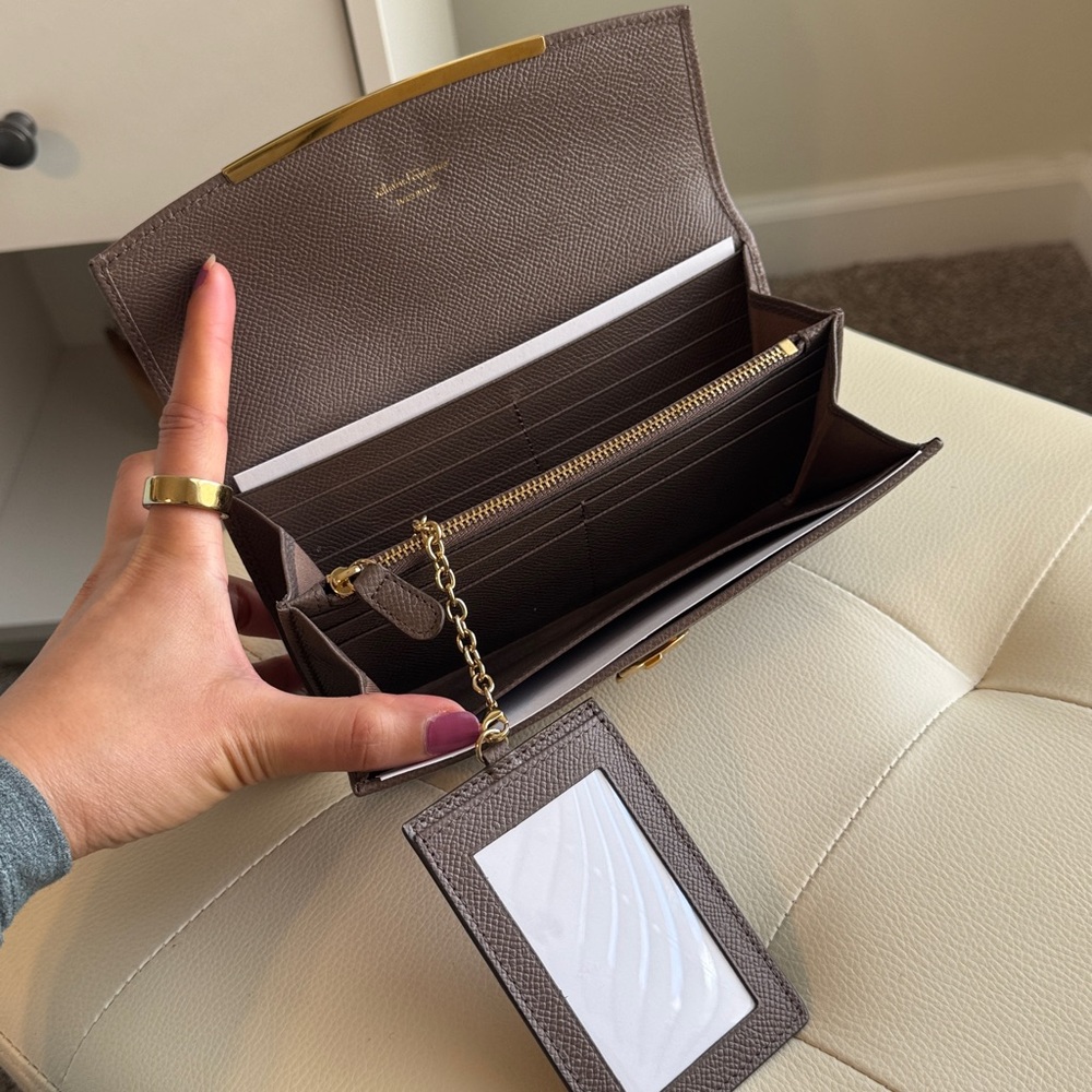 Salvatore Ferragamo Icona Clip Continental Wallet View 4
